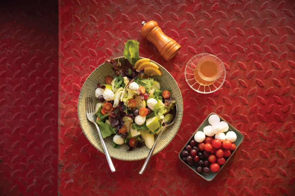 ARUGULA AND BOCCONCINI SALAD